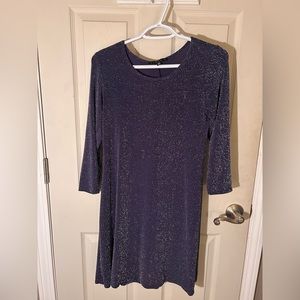Tiana B-Purple Dress-Size Small